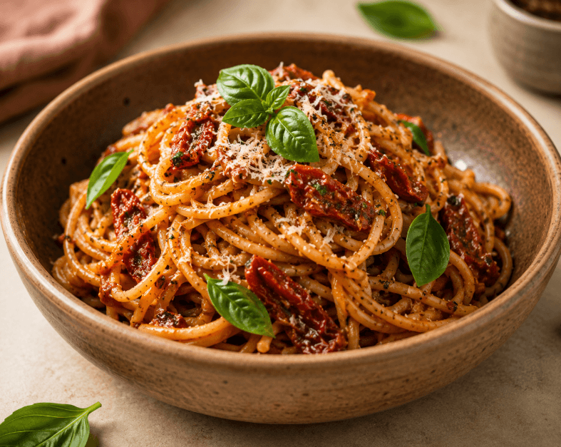 Spaghetti alla Pesto Rosso